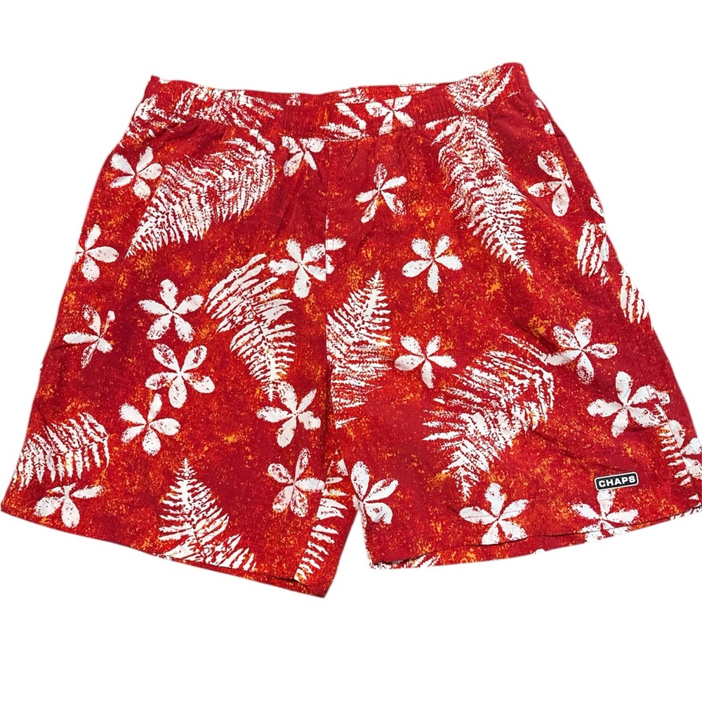 ⭐️⭐️3/$30⭐️⭐️CHAPS Red Floral Men's Shorts